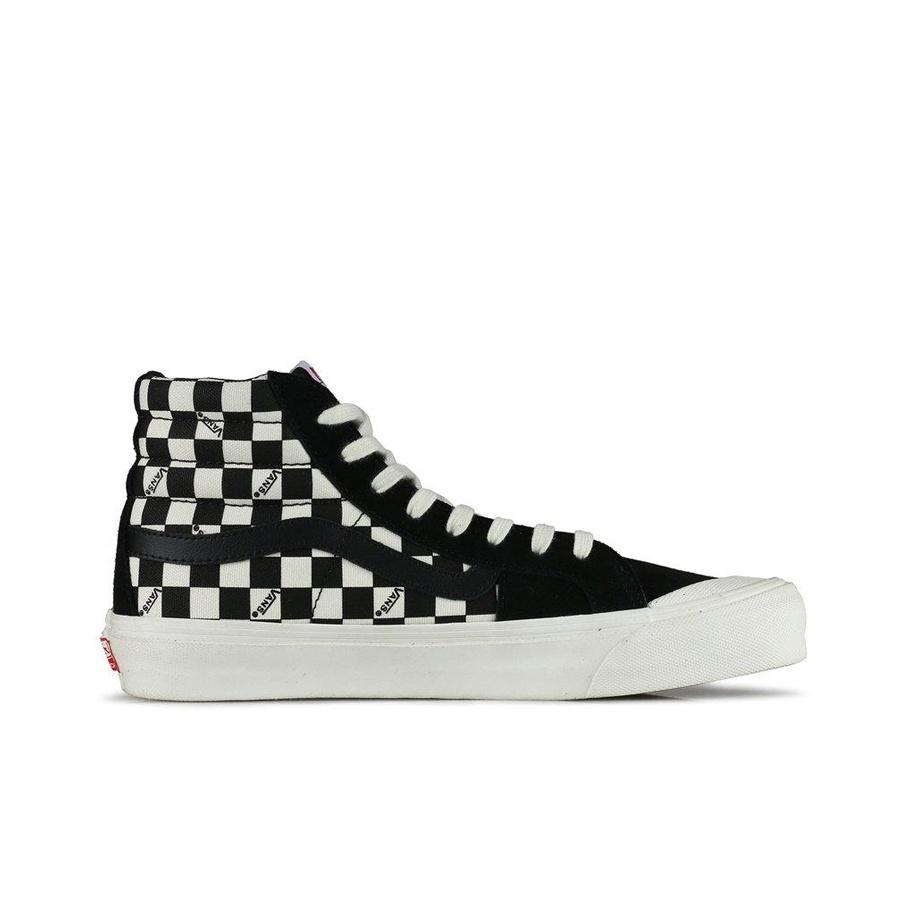 Vans Style 138 Comfortable Versatile High-Top Skate Shoes Unisex Sneakers Black White VN0A3DP9VQA1
