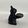 Lovely Dog Statue Key Candy Bowl Dog Statues Figurines Entryway Table Ornament for Office Home Decors New Year Gift