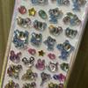 Hot Angel Blue Jelly Stickers Japanese Blue Phone Case Boys And Girls Diy Decorative Stickers Toys 3D Relief Stickers