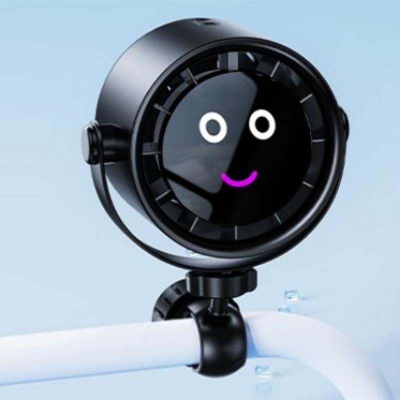 

Eary Портативный Мини USB Вентилятор Перезаряжаемый Уличный Вентилятор для Детской Коляски 5 скоростей Регулируемый Ветер Летний Вентилятор для Охлаждения Воздуха чёрный