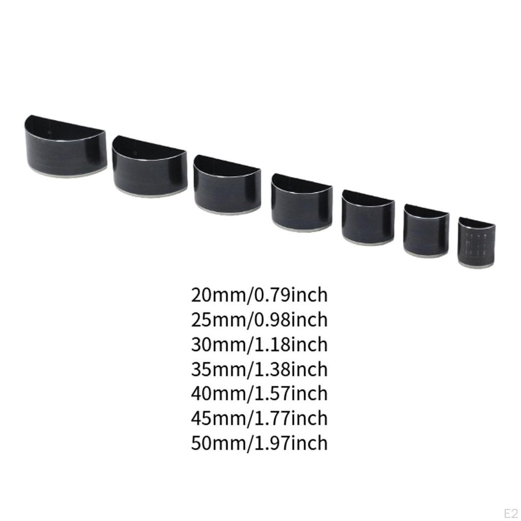 7 Stück Lederstanzform Verschiedene Größen Vorlage Bastelwerkzeug Geometrische Form für DIY