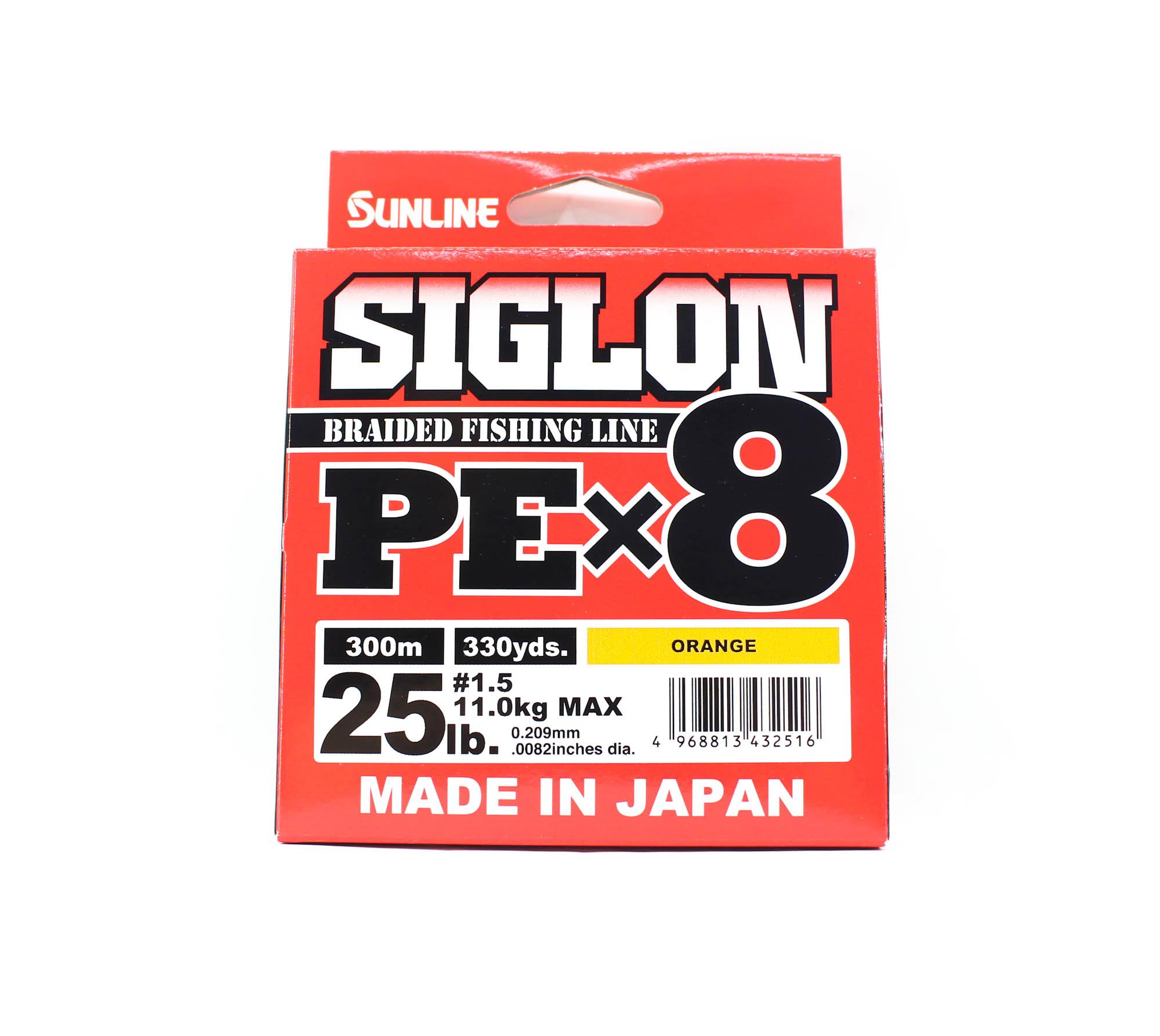 

Sunline PE Line X8 Siglon 300M PE 1.5 25LB Помаранчевий (2516) помаранчевий