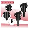 Washer Hose Kit 22Pcs, 4M Hose, 6 Connectors, 2 Fan Nozzles