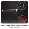 Badminton Net with Stand Easy Setup Set Minimal Space for Backyard