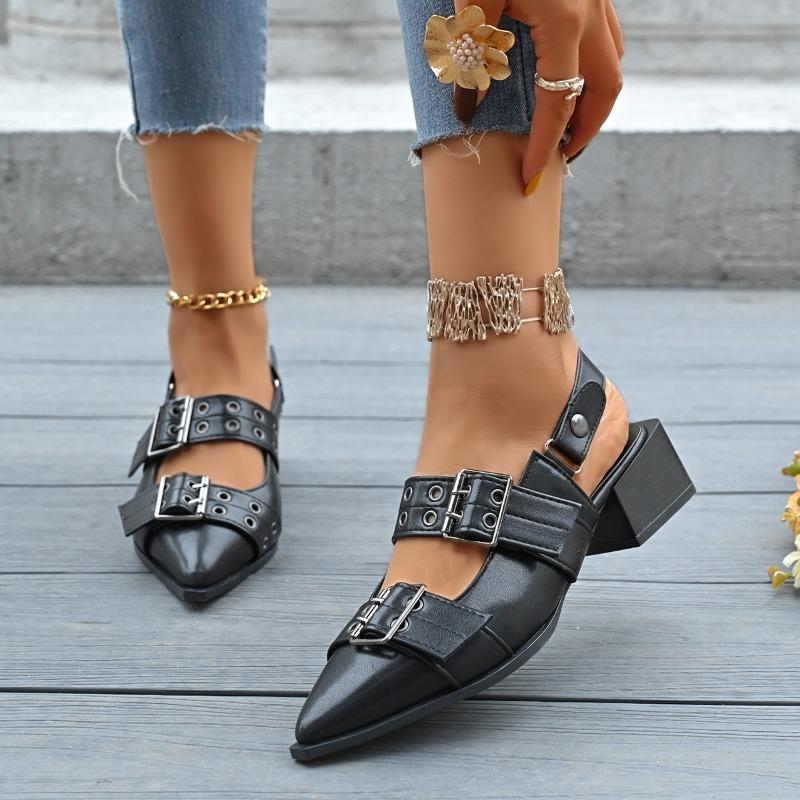 New Women Shoes  Designer Luxury Buckle Fashion Ladies Shoes Casual Female Sandals
