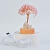Natural Crystal Tree Broken Stone Crystal Tooth Night Light Money Tree Home Creative Office Color Modeling Decorative Crafts New
