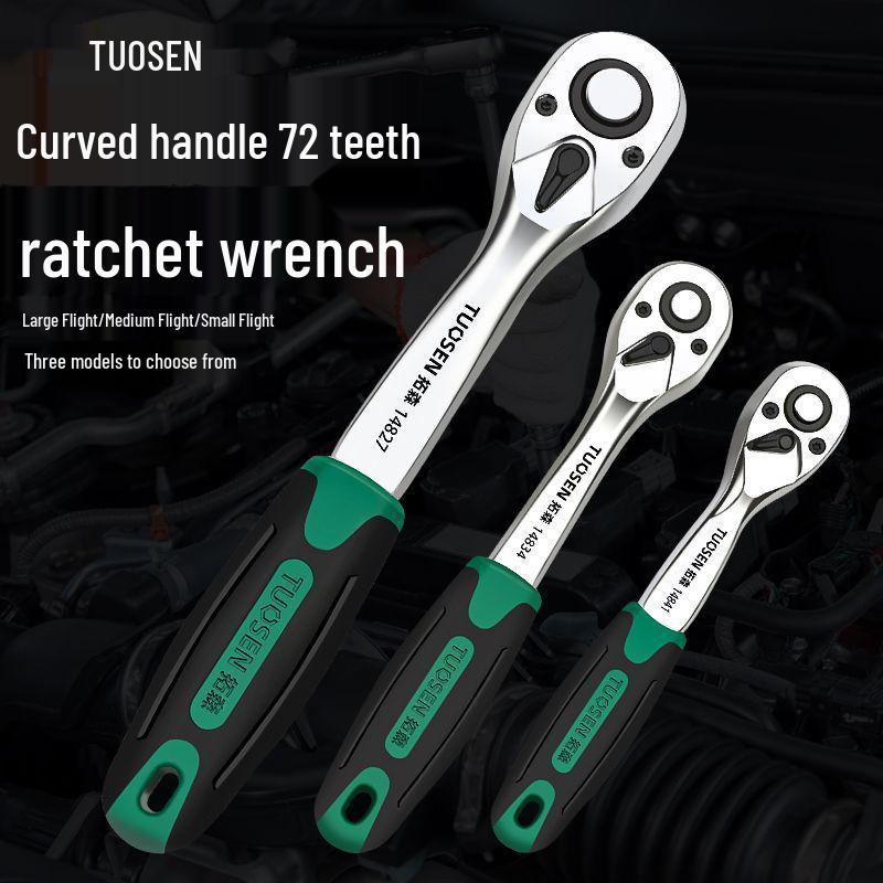 Teleskopische Ratsche Verlängerungsstange - 72 Zähne Schnell Drehmomentschlüssel für Autoreparatur