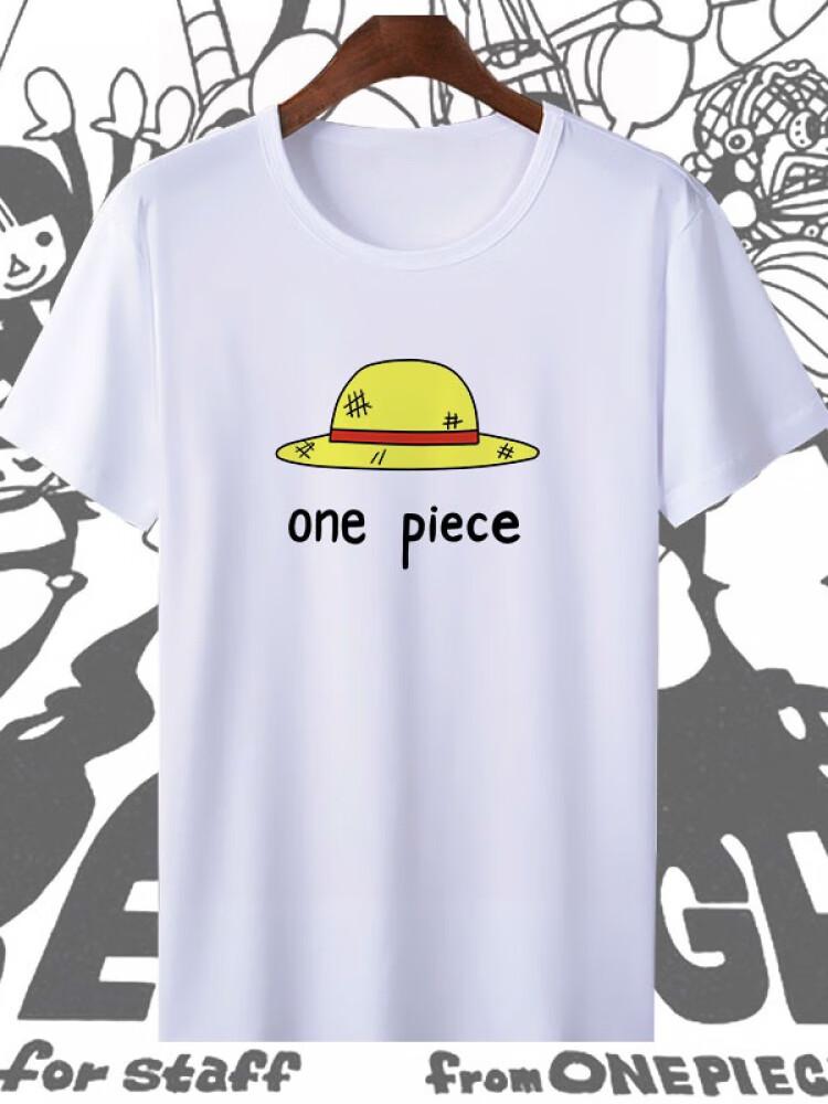 One Piece Luffy Unisex Tshirt 2026 Summer New Popular Anime Print American Trend Casual Parentchild Short Sleeved Top
