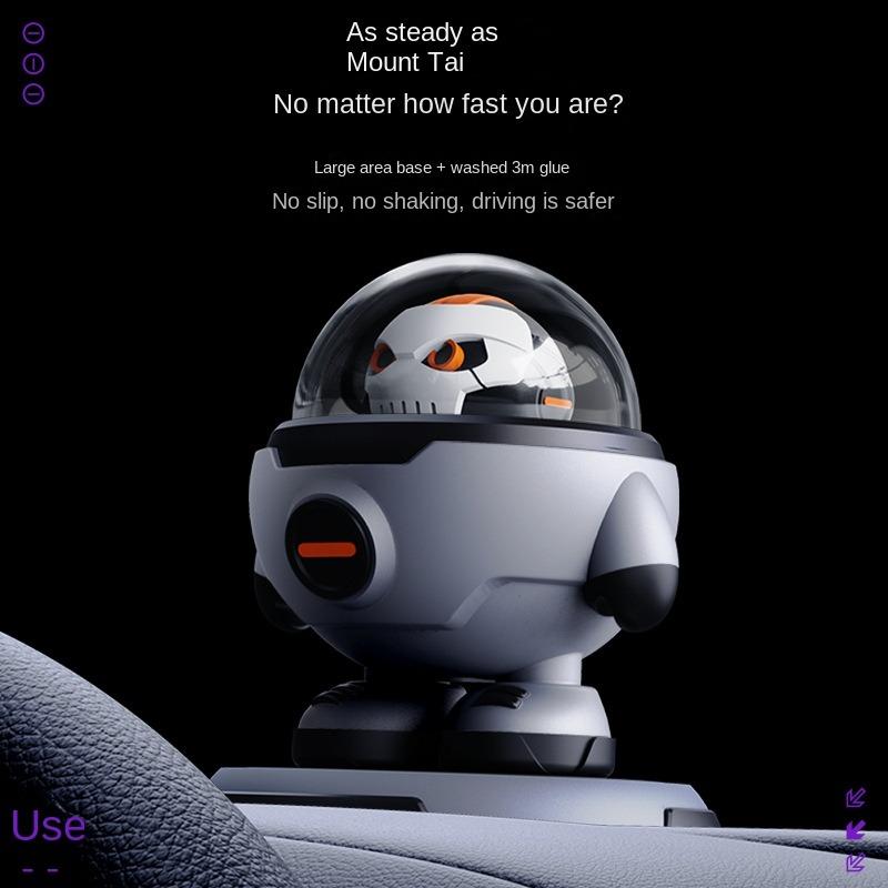 Trendy play Cartoon Interstellar traveler Car Air Freshener perfume car interior decoration solid deodorant Car Accessories