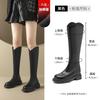 Augustine British style boots women's autumn 2025 new trend Martin boots retro street style knight boots