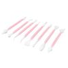 8Pcs Cake Fondant Decorating Tool Set Engraving Pen Cake Supplies DIY Baking ToolsPink
