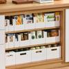 Organizador de cocina estrecho de gran capacidad para almacenamiento de especias y artículos del hogar
