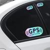 6pcs/set Reflective Laser GPS Alarm System Car Stickers Waterproof DIY Car Window Side Rear Windshield Decorative Vinyl Stickers