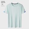 Men's Large Quick-Dry Outdoor Sports T-Shirt - Summer Short-Sleeve with Group Printing