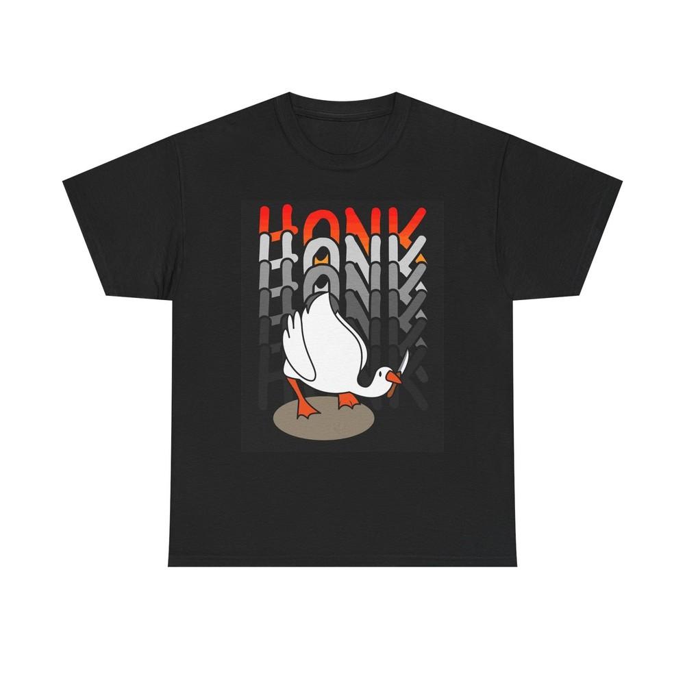Funny Duck Graphic T Shirt Murder Honk Unisex Heavy Cotton Tee Unisex T-Shirt XXXXL