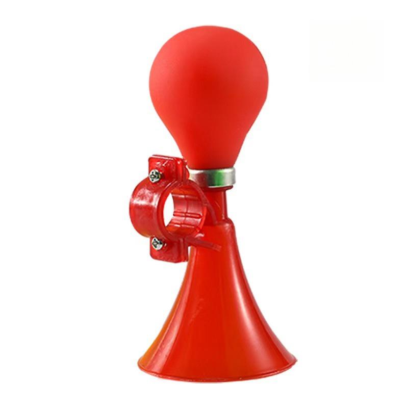 1PC Bicycle children's bike air horn colorful mini air horn children's bike decoration hand pressed horn bicycle accessories2