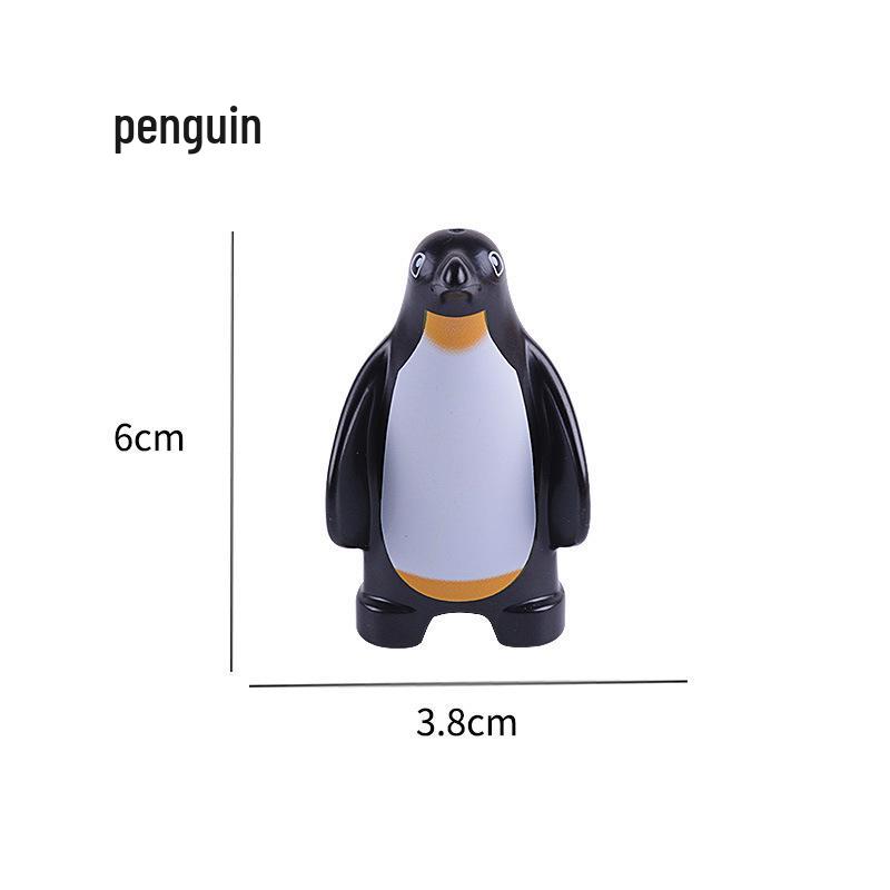 Compatible Large Bricks: Animal Accessories & Educational Building Blocks for Children - Ocean & Forest Themes