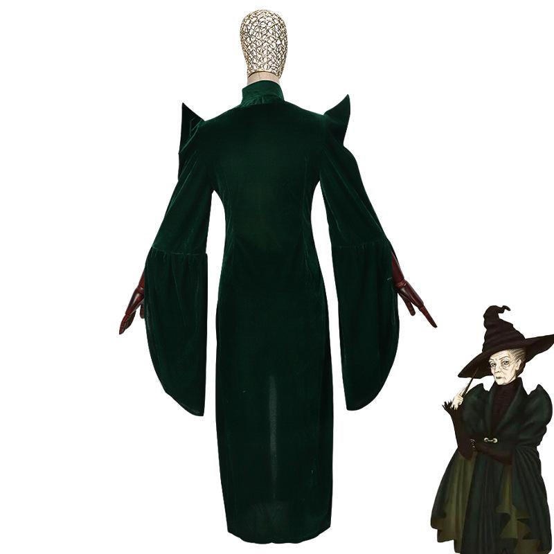 Professor McGonagall Wizard Costume - Hogwarts Headmaster Robe