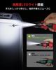 Yacooda Compact Powerful Electric Screwdriver with 3 Torque High Concentricity and Reduced Bit Runout Case 16 Bits LED Easy To Suitable for Women and