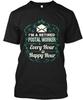 Retired Postal Worker Im A Every Hour Is T-Shirt Made In the USA Size S To 5XL