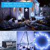 1 Pack Solar Lights Outdoor Waterproof Solar Fairy LED String Light With 8 Modes Twinkle Lights For Garden Party Wedding Decor