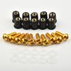Replacement Windshield Nut Parts Anodized Aluminum Accessories Motorcycle Rubber