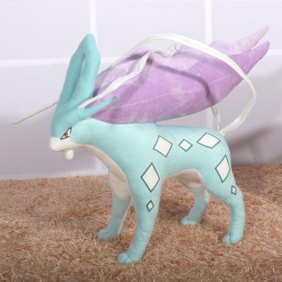 New Japan Cartoon Characters Suicune Plush Toy Stuffed Animals Doll 42CM Children's Birthday Gifts
