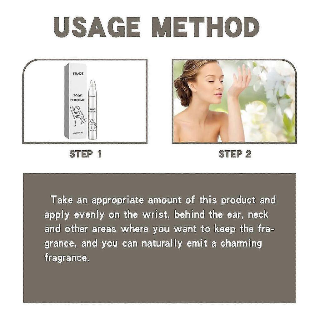 Long-Lasting Women's Body Perfume with Jasmine, Osmanthus & Rose  Eliminates Odor, Boosts Pheromones & Enhances Natural Attraction, Easy Application f