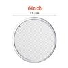Aluminum Pizza Pan 6/8/10/12/14inch Pizza Baking Screen Mesh Pizza Tray with Hole for Oven Bakeware Outdoor Barbecue Mat