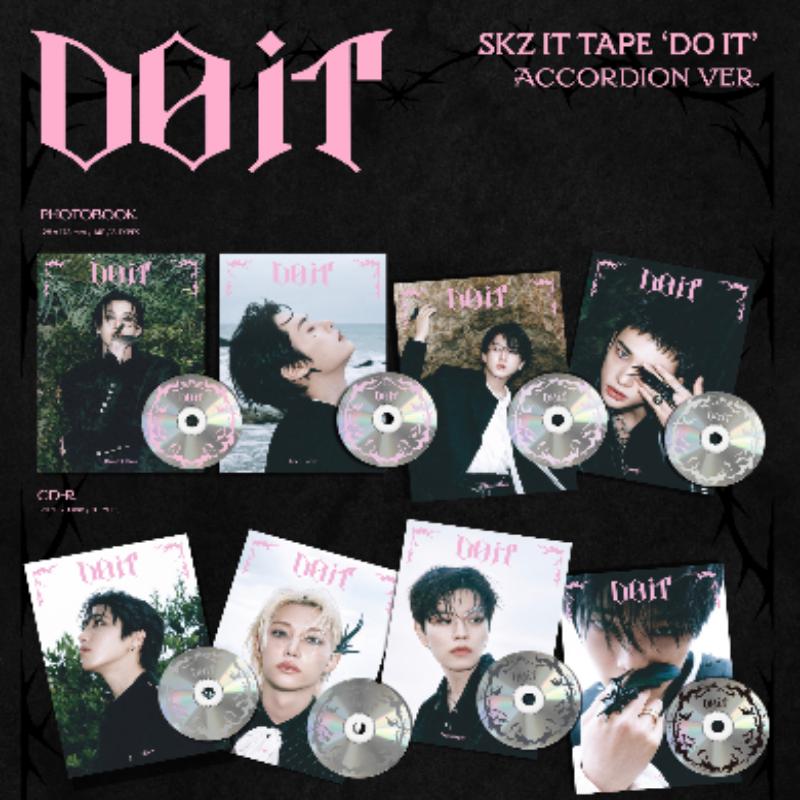 Stray Kids SKZ IT TAPE ‘DO IT’ Accordion Version 8 Set