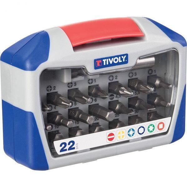 Coffret embouts standard 22 pièces