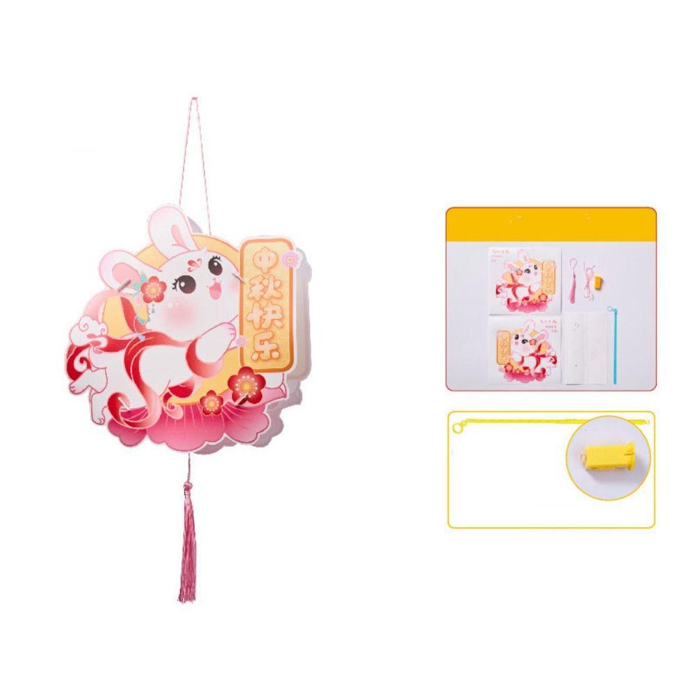 Traditional Style Mid-Autumn Festival Lantern Handheld Luminous Lantern  Children Gift