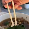 Fun Tableware Foot Chopsticks with Straw Creative Dining Utensils Decorative Shape for Home Restaurants Picnics Unique