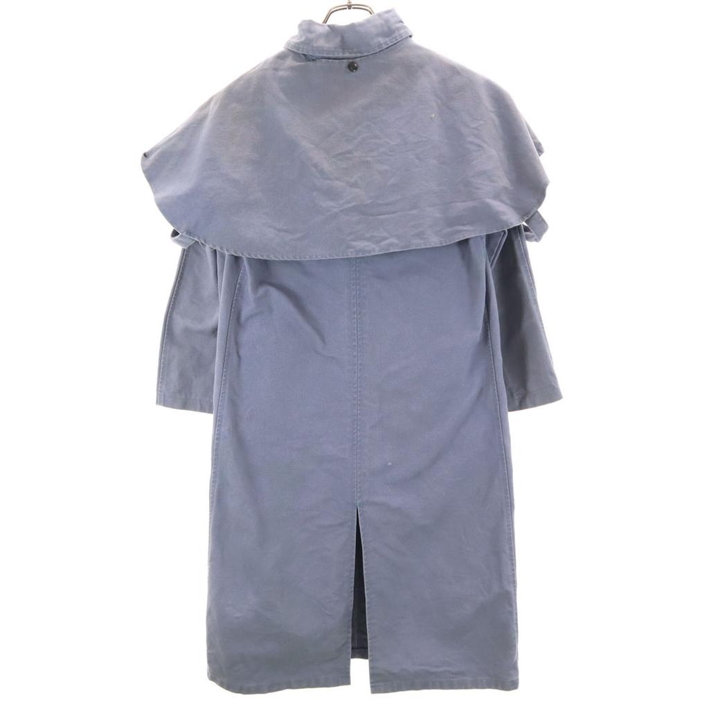 Trail Duster 90s Made in USA Old Duster coat 12 Navy system Men's Used