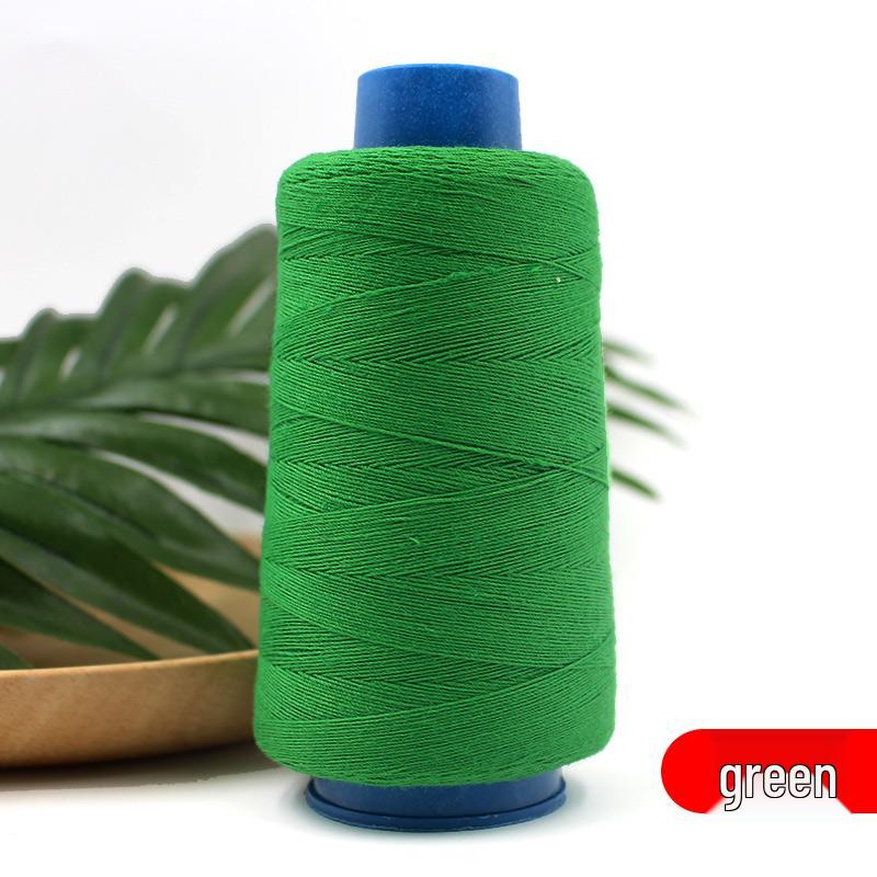 Polyester Sewing Thread: Black, White, Yellow - 203-Strand for Jeans, Canvas, Machine & Hand Sewing