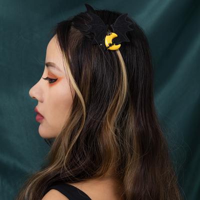 Accesorios, Horquillas de Calabaza Calavera Gótica Oscura, Dulces Geniales Accesorios para el Cabello de Fantasma Luna de Halloween Niña