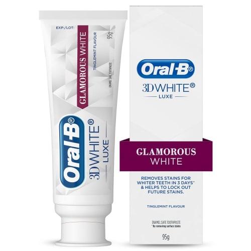 

Oral-B 3D White Glamorous White Toothpaste, 95g