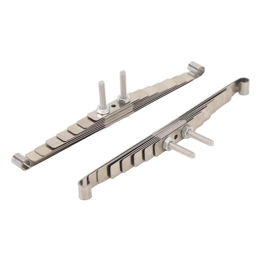 Powered Front Suspension Plate Kit Stainless Steel Rustproof Reliable Performance for Tamiya 1/14 Dump Truck