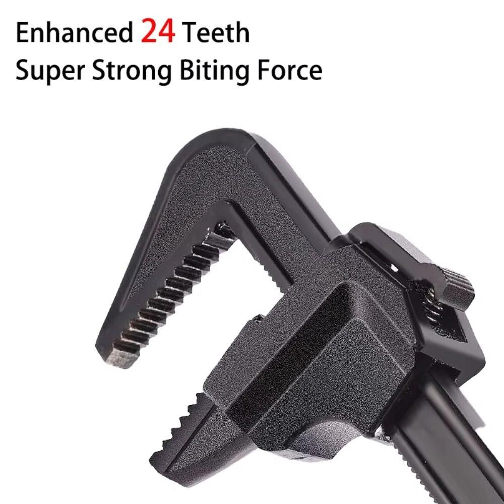 Multi-functional Multi-function Spanner Large Opening Plumbing Wrench F Type Wrench  Plumbing Work