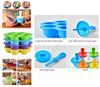 High Quality Food Grade Silicone Mini Ice Lolly Cream Maker Mold Tray For Diy Popsicles