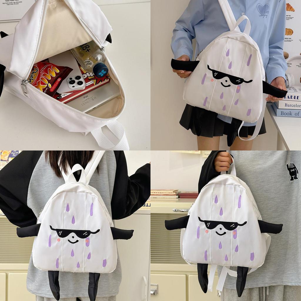 Adorable 2024 Summer Japanese Style Cute Cartoon Garlic Backpack For Students