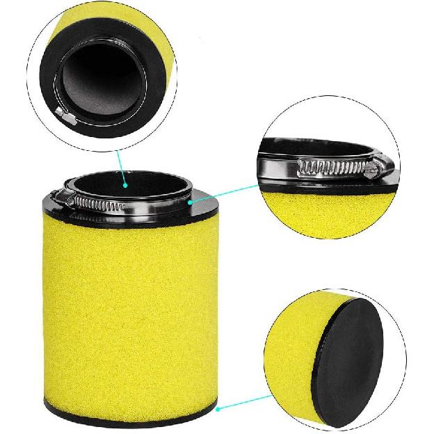 HIFROM ATV Luftfilterelement Reiniger 17254-HP5-600 mit Ölfilter Zündkerze Wartungskit Ersatz für Honda Rancher 420 TRX420 TRX420FE TRX420FM