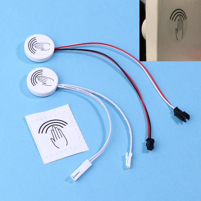 Comutator cu senzor tactil de partiție cu 2 pini, variator, controler cu mișcare a mâinii prin panou, lemn, piatră, sticlă 3.7V-24V