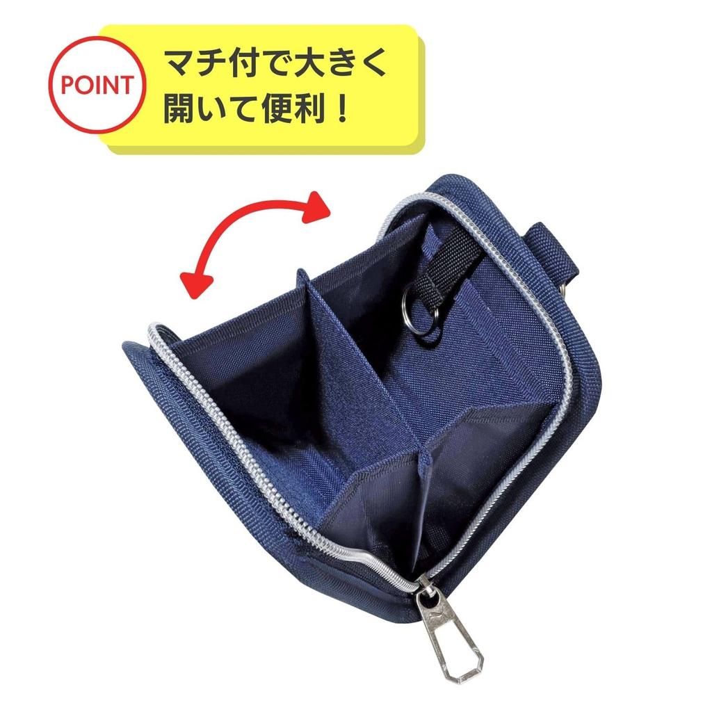 Kutsuwa Puma Vertical PM512NB Multi-Wallet, Navy,