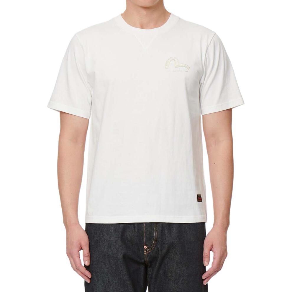 Evisu T-Shirts Men's Crew Neck Moderate 2ESHTM2TS505XXCT