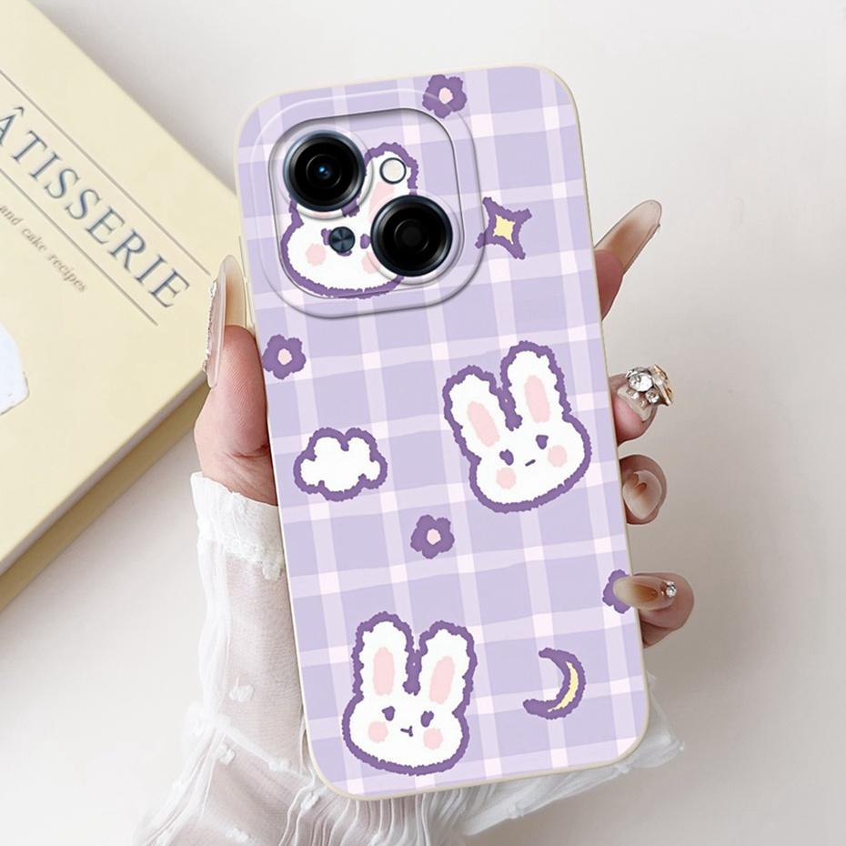 Cute Cartoon Phone Case For Tecno Spark Go 1 1S Soft Silicone Shockproof Cover For Tecno Spark Go 2025 Go1 Go1S Cases Bumpers