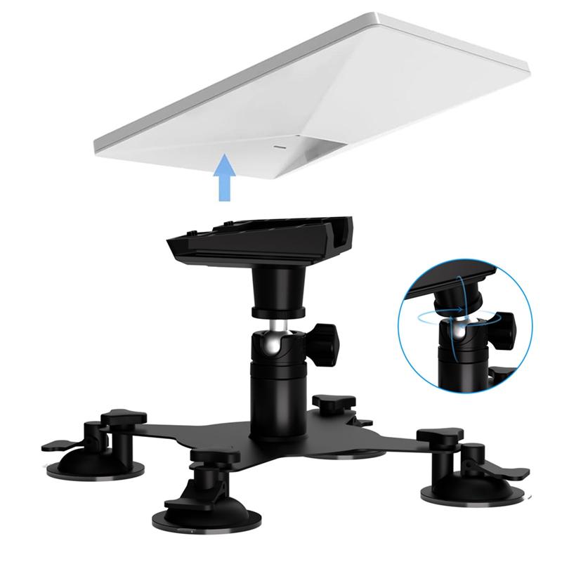 M63K-For Starlink Mini Base+Suction Cup Roof Bracket Antenna Suction Cup Bracket Suction Cup Base For Roof/Window/In-Car