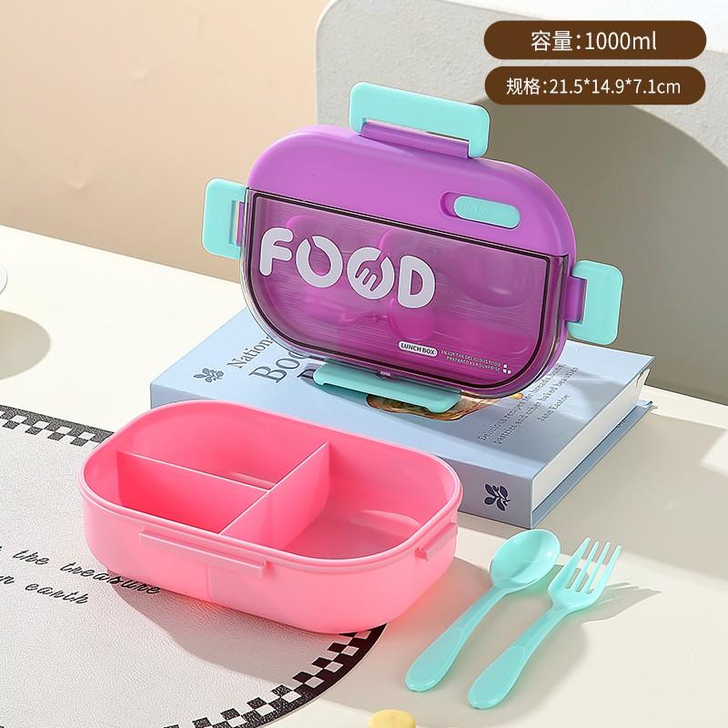 Stainless Steel Bento Box Microwave Safe Leakproof Portable Lunch Students Kids