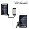 Portable 10W Solar Panel Charger USB Port Monocrystalline Silicon Phone Charger Easy To Carry for Hiking Camping Travel