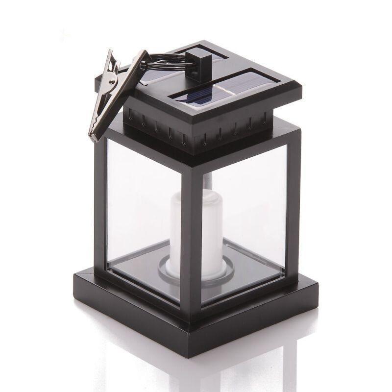 

Led Solar Powered Hanging Lantern Lights Outdoor Garden Table Waterproof Lamp Candle